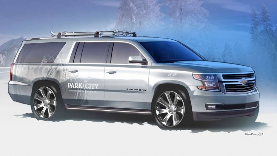 Chevrolet Suburban Half-Pipe concept | <a href="https://quatrorodas.abril.com.br/noticias/fabricantes/chevrolet-revela-mais-novidades-sema-show-759265.shtml" rel="migration">Leia mais</a> | <a href="https://quatrorodas.abril.com.br/galerias/especiais/sema-show-2013-parte-1" rel="migration"></a>