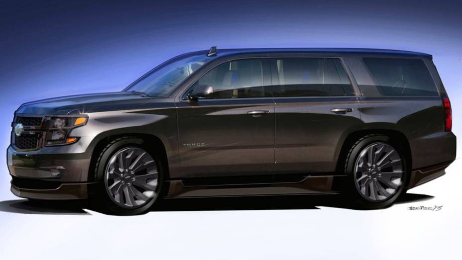 Chevrolet Tahoe Black concept | <a href="https://quatrorodas.abril.com.br/noticias/fabricantes/chevrolet-revela-mais-novidades-sema-show-759265.shtml" rel="migration">Leia mais</a> | <a href="https://quatrorodas.abril.com.br/galerias/especiais/sema-show-2013-parte-1-759076" rel="migration"></a>