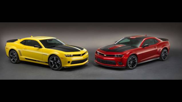 Chevrolet Performance V6 and V8 Camaros | <a href="https://quatrorodas.abril.com.br/noticias/fabricantes/chevrolet-revela-mais-novidades-sema-show-759265.shtml" rel="migration">Leia mais</a> | <a href="https://quatrorodas.abril.com.br/galerias/especiais/sema-show-2013-part" rel="migration"></a>