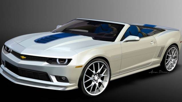 Chevrolet Camaro Spring Special Edition | <a href="https://quatrorodas.abril.com.br/noticias/fabricantes/chevrolet-revela-mais-novidades-sema-show-759265.shtml" rel="migration">Leia mais</a> | <a href="https://quatrorodas.abril.com.br/galerias/especiais/sema-show-2013-part" rel="migration"></a>