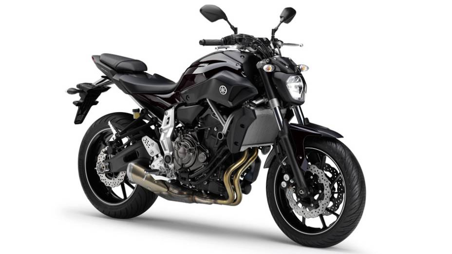 Yamaha MT-07 | <a href="https://quatrorodas.abril.com.br/moto/noticias/yamaha-mostra-modelos-salao-toquio-760140.shtml" rel="migration">Leia mais</a>