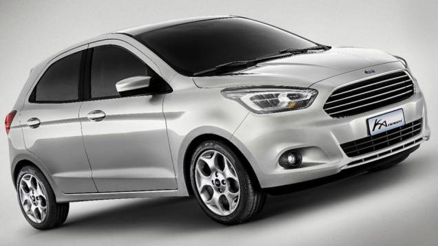 O Ka Concept, modelo que antecipa as linhas do futuro sucessor do Ka, foi mostrado oficialmente numa cerimônia organizada pela Ford em Camaçari (Bahia) | <a href="http://quatrorodas.abril.com.br/carros/lancamentos/ford-ka-concept-760160.shtml" rel="migration"></a>