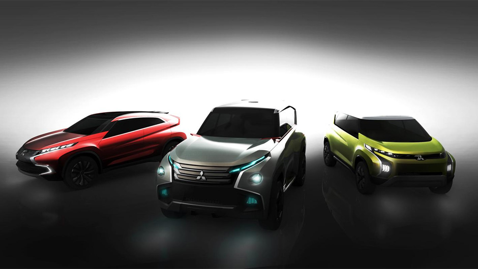 Mitsubishi Concepts AR, GC, XR