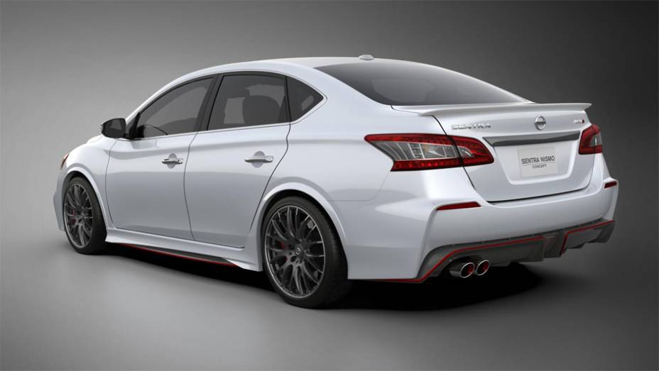 Modelo ganha evolução no desempenho e entrega 243 cavalos de potência | <a href="https://quatrorodas.abril.com.br/noticias/saloes/los-angeles-2013/nissan-sentra-nismo-mostrado-los-angeles-760822.shtml" rel="migration">Leia mais</a>