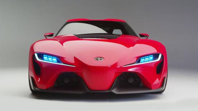 Com design agressivo, FT-1 se parece com um GT-86 com um corpo musculoso | <a href="https://quatrorodas.abril.com.br/noticias/saloes/detroit-2014/toyota-mostra-ft-1-concept-detroit-769555.shtml" rel="migration">Leia mais</a>