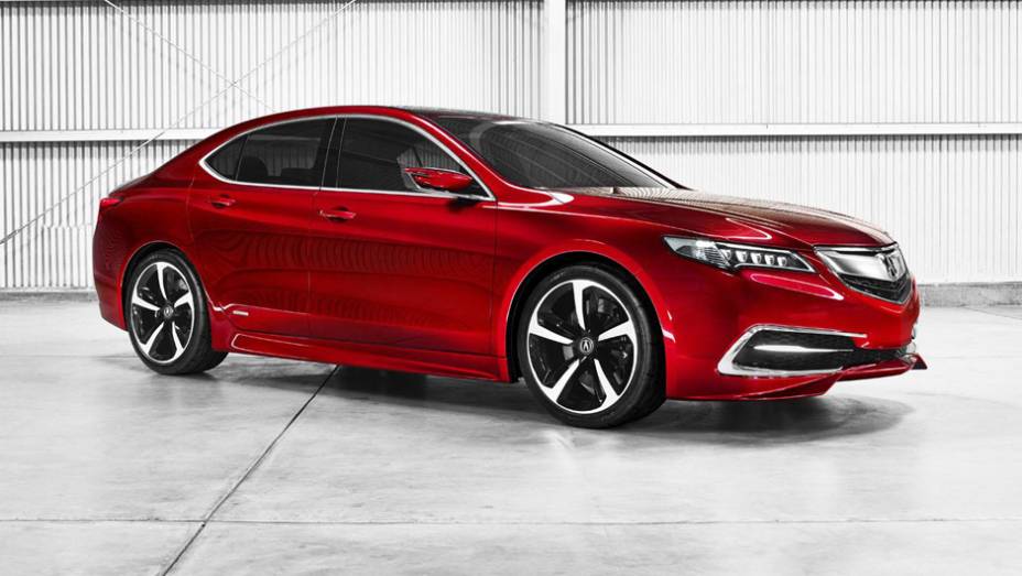 A Acura apresentou no Salão de Detroit, nesta terça-feira (14), o TLX Prototype | <a href="https://quatrorodas.abril.com.br/noticias/saloes/detroit-2014/acura-apresenta-tlx-prototype-770463.shtml" rel="migration">Leia mais</a>