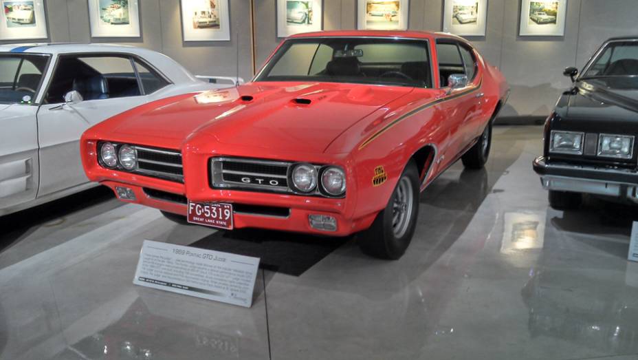 Além do Trans-Am, o GTO também popularizou a marca Pontiac pelos quatro cantos do mundo; o cupê era um dos muscle-cars mais belos e possantes de sua geração | <a href="https://quatrorodas.abril.com.br/reportagens/classicos/visitamos-gm-heritage-center-7714" rel="migration"></a>