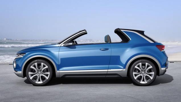 Uma das características do T-ROC concept é o teto removível | <a href="https://quatrorodas.abril.com.br/noticias/saloes/genebra-2014/volkswagen-mostra-t-roc-concept-775227.shtml" rel="migration">Leia mais</a>