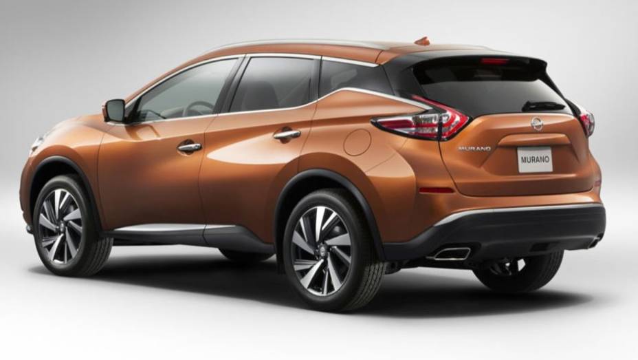 Modelo ficou mais leve e com visual mais agressivo | <a href="https://quatrorodas.abril.com.br/noticias/fabricantes/nissan-murano-2015-sera-mostrado-nova-york-779763.shtml" rel="migration">Leia mais</a>