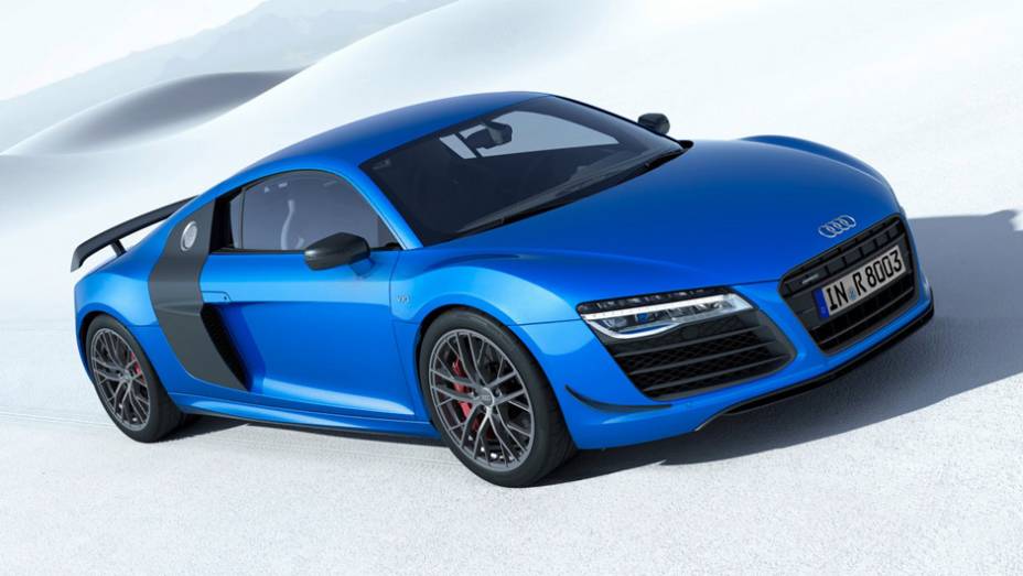 A Audi exibiu nesta sexta-feira (9) o R8 LMX | <a href="https://quatrorodas.abril.com.br/noticias/fabricantes/audi-apresenta-r8-lmx-782203.shtml" rel="migration">Leia mais</a>