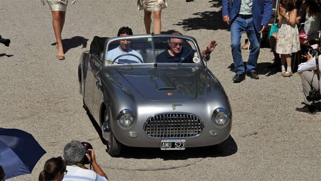 Cisitalia 202 B - Concorso dEleganza Villa dEste 2014 | <a href="https://quatrorodas.abril.com.br/noticias/classicos//concorso-d-eleganza-villa-d-este-2014-premia-maserati-450-s-1956-como-best-of-show-784018.shtml" rel="migration">Leia mais</a>