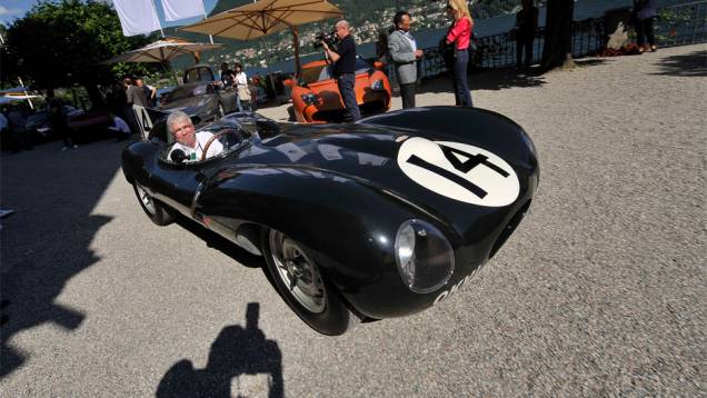 Jaguar D-Type - Concorso dEleganza Villa dEste 2014 | <a href="https://quatrorodas.abril.com.br/noticias/classicos//concorso-d-eleganza-villa-d-este-2014-premia-maserati-450-s-1956-como-best-of-show-784018.shtml" rel="migration">Leia mais</a>