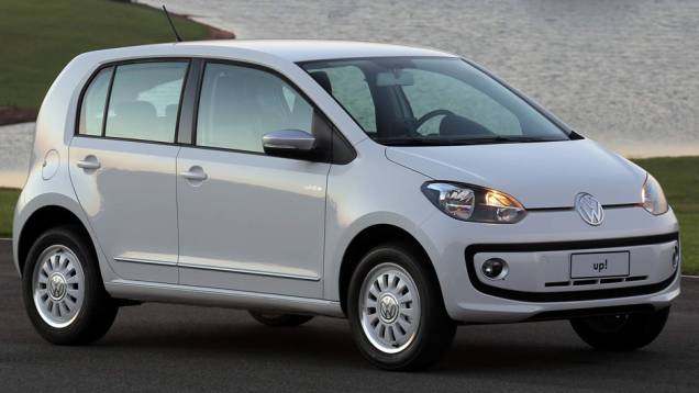 FLEX: 2) VW Up! - 9,1/13,2 (E/G) km/l na cidade e 9,9/14,3 (E/G) km/l na estrada | <a href="https://quatrorodas.abril.com.br/noticias/mercado/inmetro-atualiza-lista-carros-mais-economicos-pais-784794.shtml" rel="migration">Leia mais</a>