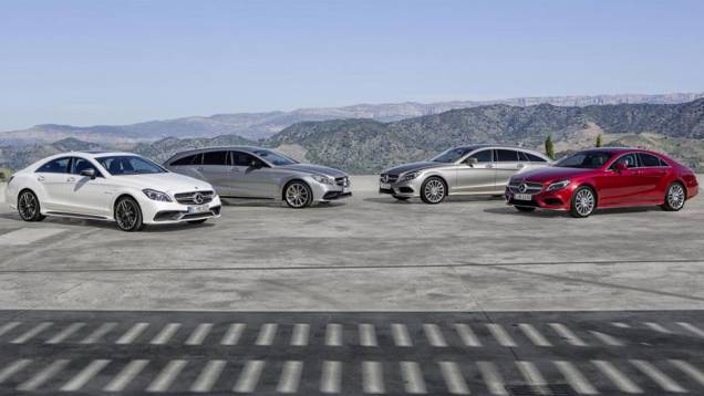 As mudanças visuais foram bastante discretas, mas abrangem as versões sedã e perua, conhecida como Shooting Brake | <a href="https://quatrorodas.abril.com.br/noticias/fabricantes/mercedes-benz-apresenta-novo-cls-786489.shtml" rel="migration">Leia mais</a> As mudanças visuais foram bastante discretas, mas abrangem as versões sedã e perua, conhecida como Shooting Brake | <a href="https://quatrorodas.abril.com.br/noticias/fabricantes/mercedes-benz-apresenta-novo-cls-786489.shtml" rel="migration">Leia mais</a>