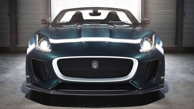 Segundo a fabricante, este será o mais rápido e potente Jaguar já criado | <a href="http://quatrorodas.abril.com.br/noticias/fabricantes/oficial-jaguar-anuncia-f-type-project-7-787087.shtml" rel="migration">Leia mais</a>