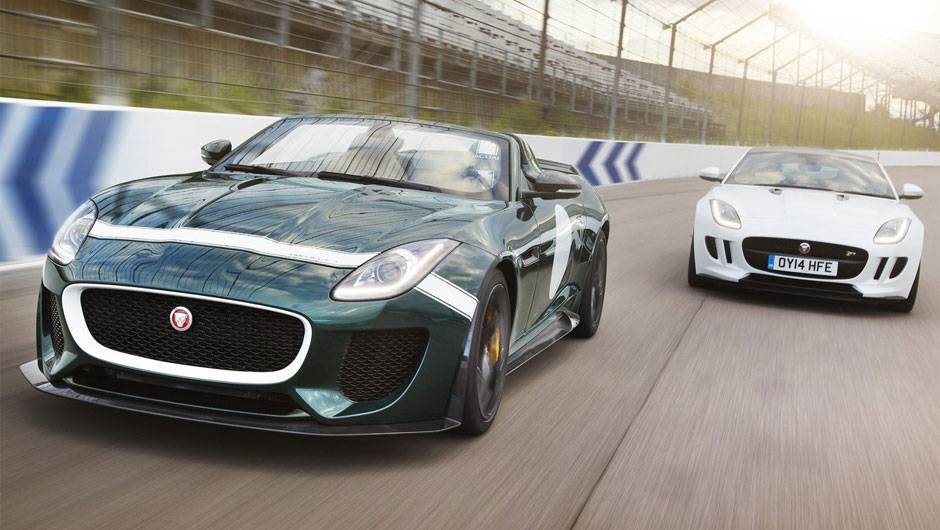 Atrelado a uma transmiss&atilde;o autom&aacute;tica de oito velocidades, o roadster acelera de 0 a 100 km/h em apenas 3,9 segundos | <a href="https://quatrorodas.abril.com.br/noticias/fabricantes/oficial-jaguar-anuncia-f-type-project-7-787087.shtml" rel="migration">Leia mais</a>