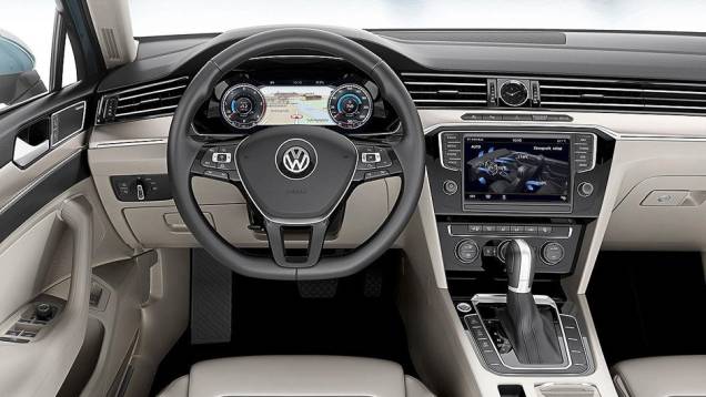 Estão previstas dez opções de motorização para o novo Passat: cinco a gasolina, quatro a diesel e uma híbrida plug-in | <a href="https://quatrorodas.abril.com.br/noticias/fabricantes/volkswagen-apresenta-novo-passat-788079.shtml" rel="migration">Leia mais</a> Estão previstas dez opções de motorização para o novo Passat: cinco a gasolina, quatro a diesel e uma híbrida plug-in | <a href="https://quatrorodas.abril.com.br/noticias/fabricantes/volkswagen-apresenta-novo-passat-788079.shtml" rel="migration">Leia mais</a>