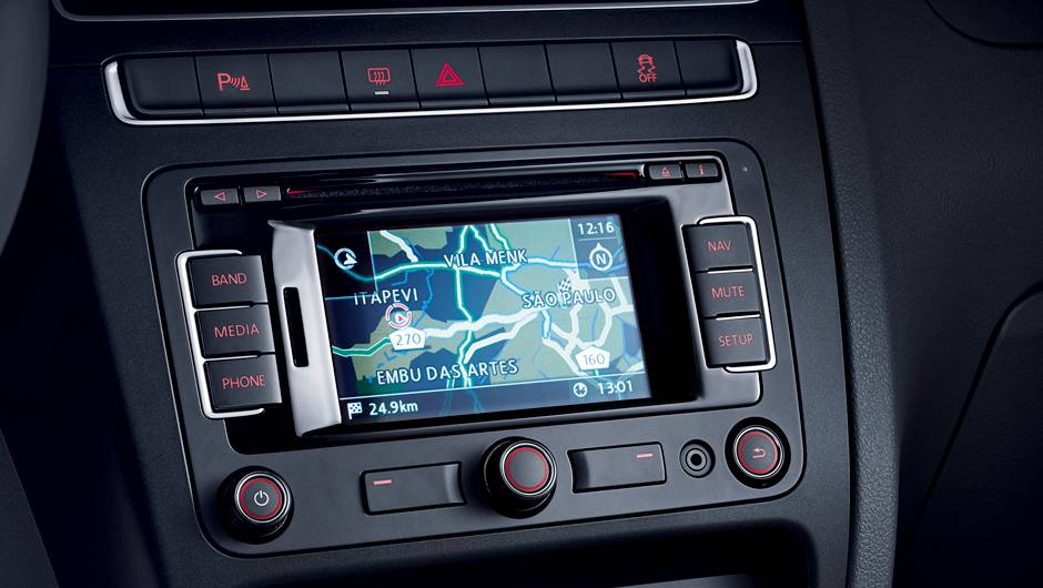 J&aacute; o sistema de &aacute;udio, ao mesmo na vers&atilde;o Highline, ganhou um navegador GPS como item opcional | <a href="https://quatrorodas.abril.com.br/carros/lancamentos/volkswagen-fox-797087.shtml" rel="migration">Leia mais</a>