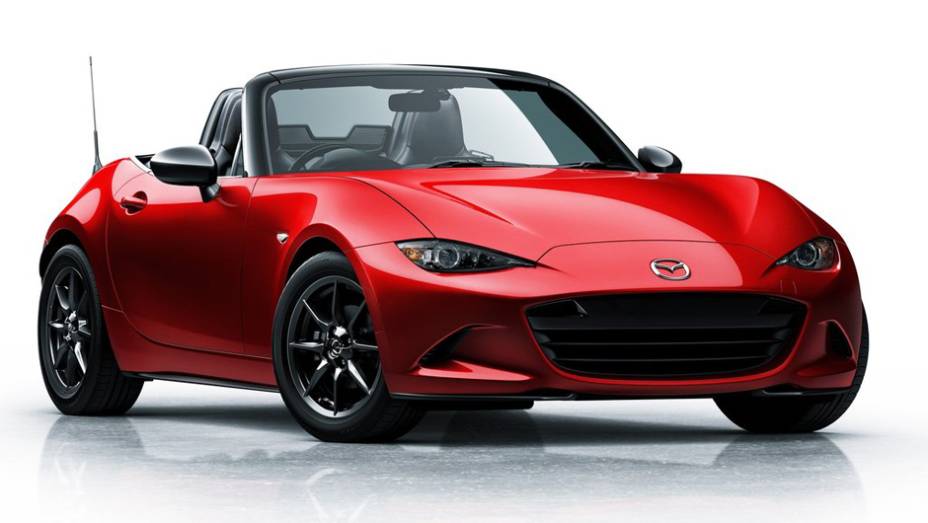 A Mazda lançou oficialmente nesta quinta-feira (4) a quarta geração do seu conversível MX-5 Miata | <a href="https://quatrorodas.abril.com.br/noticias/fabricantes/mazda-lanca-mx-5-miata-2016-798858.shtml" rel="migration">Leia mais</a>