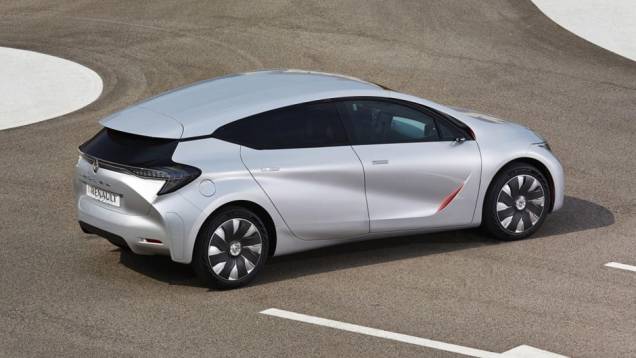 De acordo com a montadora, o Eolab concept é capaz de fazer 100 km/l | <a href="https://quatrorodas.abril.com.br/noticias/saloes/paris-2014/renault-eolab-concept-revelado-800268.shtml" rel="migration">Leia mais</a>