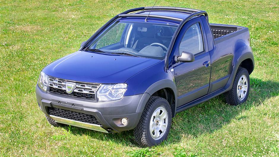 Dacia exibiu nesta ter&ccedil;a-feira (7) sua picape baseada no Duster | <a href="https://quatrorodas.abril.com.br/noticias/fabricantes/dacia-oficializa-duster-picape-805080.shtml" rel="migration">Leia mais</a>