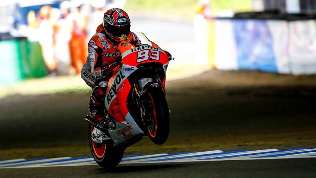 Líder do campeonato, Marc Marquez foi o sexto | <a href="https://quatrorodas.abril.com.br/moto/noticias/motogp-dovizioso-mais-rapido-motegi-805474.shtml" rel="migration">Leia mais</a> Líder do campeonato, Marc Marquez foi o sexto | <a href="https://quatrorodas.abril.com.br/moto/noticias/motogp-dovizioso-mais-rapido-motegi-805474.shtml" rel="migration">Leia mais</a>