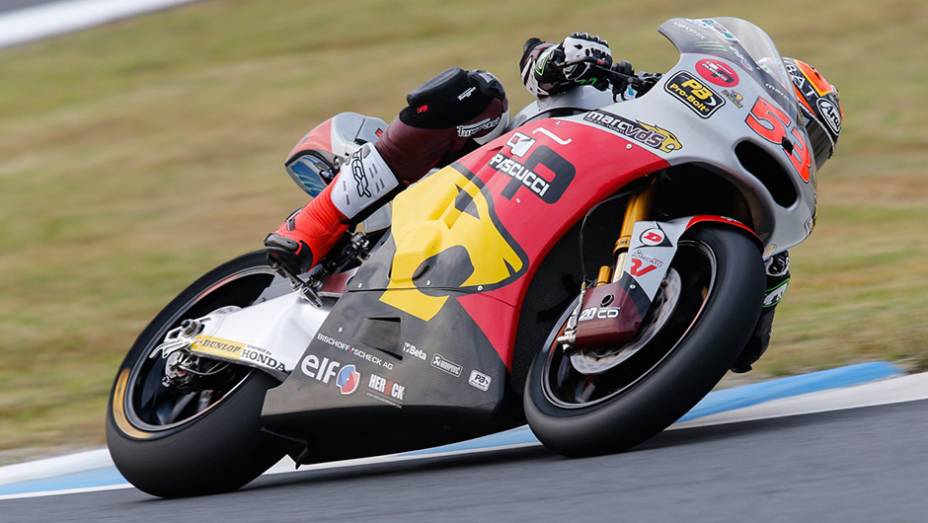 Esteve Rabat liderou a Moto2 | <a href="https://quatrorodas.abril.com.br/moto/noticias/motogp-dovizioso-mais-rapido-motegi-805474.shtml" rel="migration">Leia mais</a>