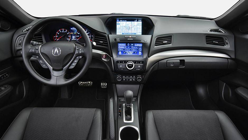 A transmiss&atilde;o &eacute; de dupla embreagem e oito marchas | <a href="https://quatrorodas.abril.com.br/noticias/saloes/losangeles-2014/acura-ilx-2016-lancado-816597.shtml" rel="migration">Leia mais</a>