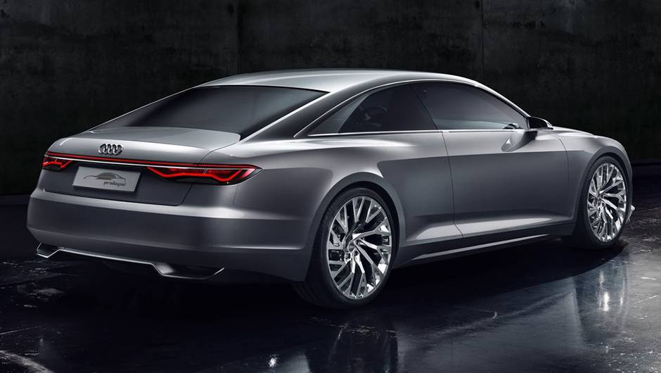 Trata-se de um cup&ecirc; com motor 4.0 litros biturbo TFSI V8 de 605 cavalos e 76,48 mkgf de torque | <a href="https://quatrorodas.abril.com.br/noticias/saloes/losangeles-2014/conceito-audi-prologue-finalmente-revelado-816158.shtml" rel="migration">Leia mais</a>