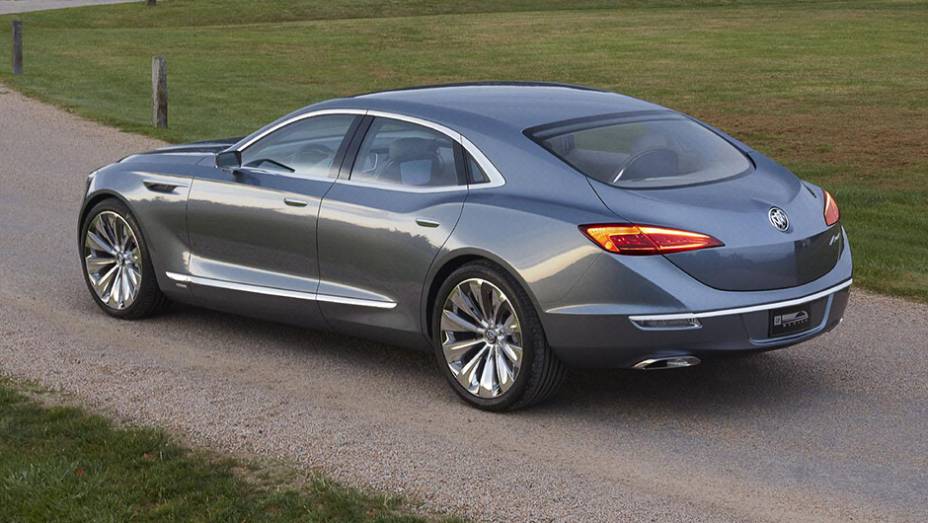 No que diz respeito à motorização do Avenir concept, a Buick não especificou as configurações exatas, mas explicou que o sedã é equipado com um bloco V6 de uma próxima geração | <a href="https://quatrorodas.abril.com.br/noticias/saloes/detroit-2015/buick-re" rel="migration"></a>