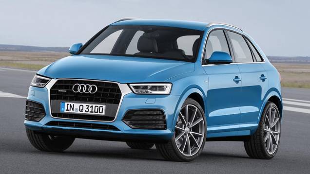 A Audi aproveitou o Salão de Detroit para apresentar o renovado Q3 | <a href="https://quatrorodas.abril.com.br/noticias/saloes/detroit-2015/audi-promove-facelift-q3-825580.shtml" rel="migration">Leia mais</a>