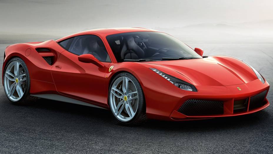 Depois de muito mistério finalmente foi lançada pela Ferrari, nesta terça-feira (3), a nova 488 GTB | <a href="http://quatrorodas.abril.com.br/noticias/saloes/genebra-2015/ferrari-lanca-488-gtb-motor-v8-biturbo-831400.shtml" rel="migration">Leia mais</a>