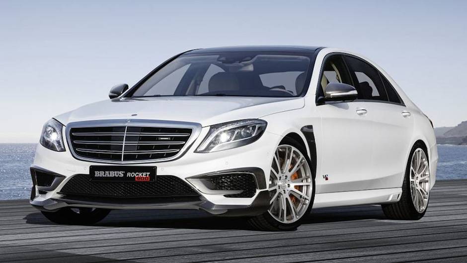 Refinamento e muitos cavalos: esse &eacute; o Brabus Rocket 900, baseado no Mercedes-Benz Classe S | <a href="https://quatrorodas.abril.com.br/noticias/saloes/genebra-2015/brabus-exibe-classe-s-rocket-900-841942.shtml" rel="migration">Leia mais</a>