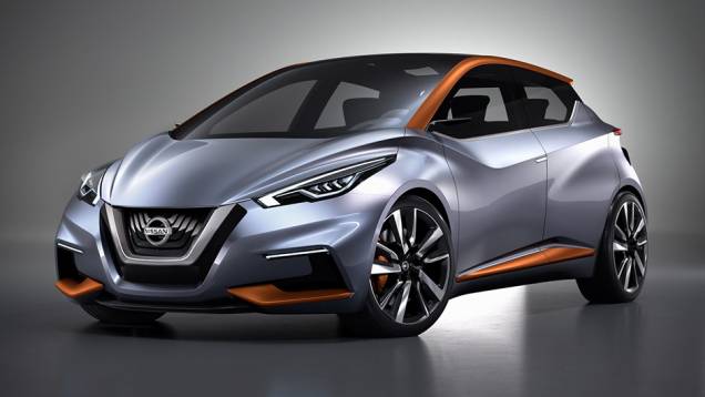 Já pensou se o sucessor do Nissan March for assim? O Sway concept, inegavelmente, tem forte apelo visual | <a href="https://quatrorodas.abril.com.br/noticias/saloes/genebra-2015/nissan-radicaliza-sway-concept-842860.shtml" rel="migration">Leia mais</a>