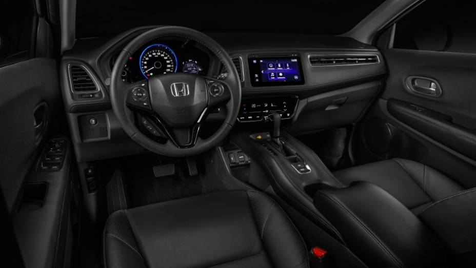 Vale lembrar que a versão EXL conta com bancos em couro, ar-condicionado digital... | <a href="https://quatrorodas.abril.com.br/noticias/fabricantes/honda-lanca-hr-v-brasil-846243.shtml" rel="migration">Leia mais</a>