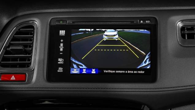 ...e monitor touch screen de sete polegadas com sistema multimídia | <a href="https://quatrorodas.abril.com.br/noticias/fabricantes/honda-lanca-hr-v-brasil-846243.shtml" rel="migration">Leia mais</a>