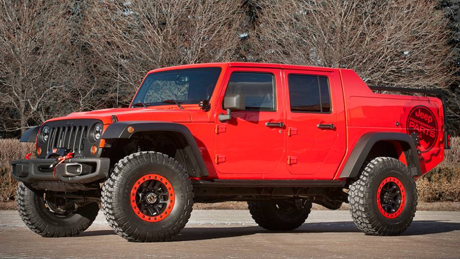 Para resgatar os demais, se necessário, estará disponível o Wrangler Red Rock Responder | <a href="http://quatrorodas.abril.com.br/noticias/fabricantes/jeep-mostra-conceituais-evento-pascoa-849122.shtml" rel="migration">Leia mais</a>