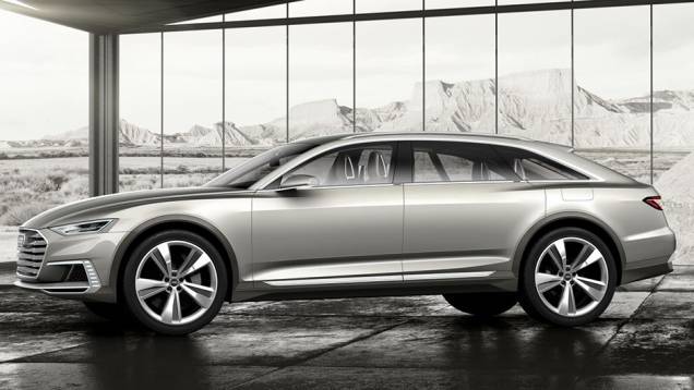 O conceitual tem 5,13 metros de comprimento e rodas de 20 polegadas com freios de cerâmica | <a href="https://quatrorodas.abril.com.br/noticias/fabricantes/audi-apresenta-prologue-allroad-concept-855560.shtml" rel="migration">Leia mais</a> O conceitual tem 5,13 metros de comprimento e rodas de 20 polegadas com freios de cerâmica | <a href="https://quatrorodas.abril.com.br/noticias/fabricantes/audi-apresenta-prologue-allroad-concept-855560.shtml" rel="migration">Leia mais</a>