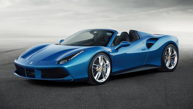 A Ferrari exaltou o 488 Spider, dizendo que é o modelo mais eficiente no quesito aerodinâmico já produzido por ela nesse segmento | <a href="https://quatrorodas.abril.com.br/noticias/fabricantes/ferrari-revela-488-spider-891362.shtml" rel="migration">Leia mais</a>