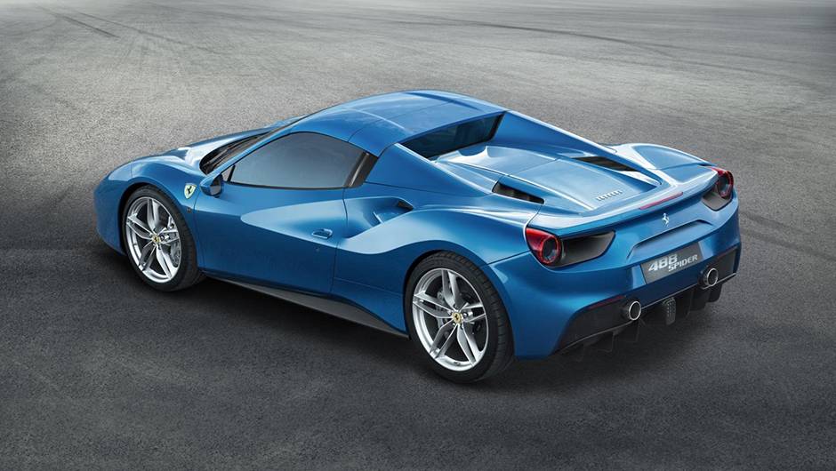 O teto r&iacute;gido de vidro pode ser ajustado em tr&ecirc;s posi&ccedil;&otilde;es | <a href="https://quatrorodas.abril.com.br/noticias/fabricantes/ferrari-revela-488-spider-891362.shtml" rel="migration">Leia mais</a>