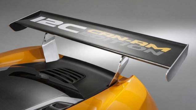 O MP4-12C Can-Am é um exemplar único e não deve ser produzido em série tão cedo... | <a href="https://quatrorodas.abril.com.br/noticias/fabricantes/mclaren-exibe-nova-versao-mp4-12c-697456.shtml" rel="migration">Leia mais</a>