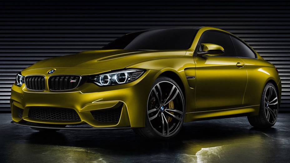 A BMW mostrou as primeiras imagens do Concept M4 Coupé, que antecipa a versão final do M4 | <a href="https://quatrorodas.abril.com.br/noticias/fabricantes/bmw-mostra-fotos-concept-m4-750070.shtml" rel="migration">Leia mais</a>