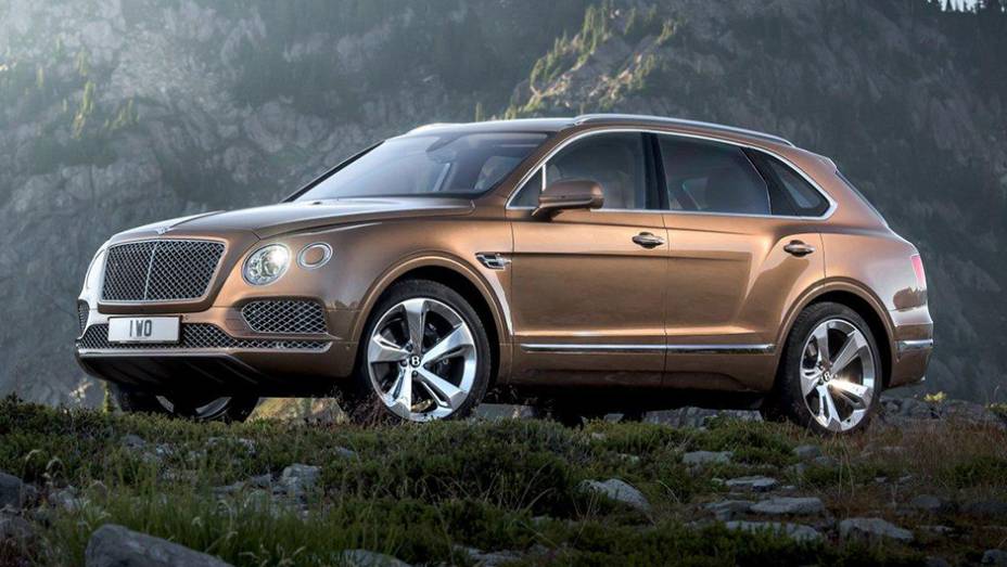 Visualmente, o Bentayga não surpreende, mantendo o padrão de outros modelos da Bentley | <a href="https://quatrorodas.abril.com.br//noticias/fabricantes/bentley-bentayga-eleva-patamar-suvs-luxo-903320.shtml" target="_blank" rel="migration">Leia mais</a>