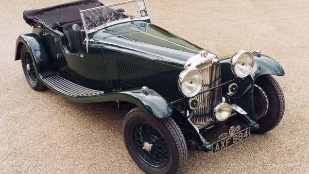 Lagonda M45 Tourer (1934): então uma marca de luxo, a Lagonda foi adquirida pela Aston Martin; este modelo tinha luxo e potência de sobra vinda do motor 4.5 de seis cilindros
