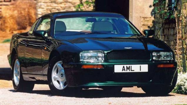 Virage (1988): lançado no Salão de Birmingham de 1988, substituiu a antiga linha V8 como modelo mais luxuoso da empresa