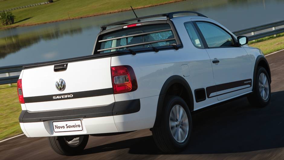 Agora a Trooper &eacute; oferecida somente com op&ccedil;&atilde;o de cabine estendida | <a href="https://quatrorodas.abril.com.br/carros/lancamentos/vw-saveiro-2014-738896.shtml" rel="migration">Leia mais</a>