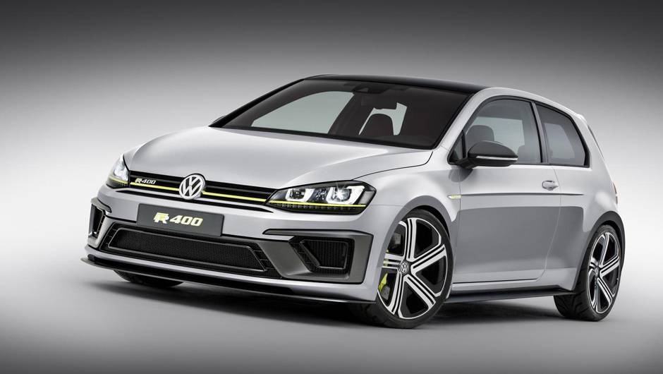 Volkswagen revelou uma vers&atilde;o mais do que radical Golf, intitulado R 400.| <a href="https://quatrorodas.abril.com.br/noticias/saloes/pequim-2014/vw-mostra-golf-r-400-pequim-780061.shtml" rel="migration">Leia mais</a>