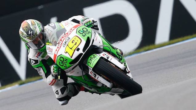 Alvaro Bautista largará na oitava colocação | <a href="https://quatrorodas.abril.com.br/moto/noticias/motogp-crutchlow-conquista-pole-assen-745300.shtml" rel="migration">Leia mais</a>