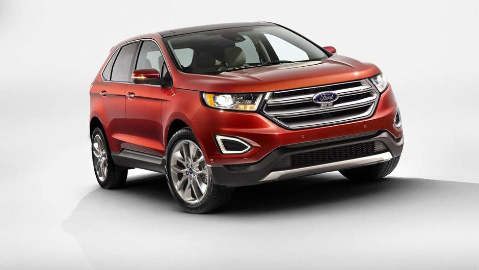 A profunda reestiliza&ccedil;&atilde;o deixou o SUV com ar mais esportivo, especialmente na frente | <a href="https://quatrorodas.abril.com.br/noticias/saloes/paris-2014/ford-apresenta-novo-edge-787116.shtml" rel="migration">Leia mais</a>