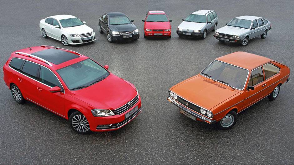 Um dos sed&atilde;s mais queridos da hist&oacute;ria da Volkswagen, o Passat chega aos 40 anos em plena forma; relembre a seguir sua trajet&oacute;ria de sucesso ao longo destas quatro d&eacute;cadas de vida
